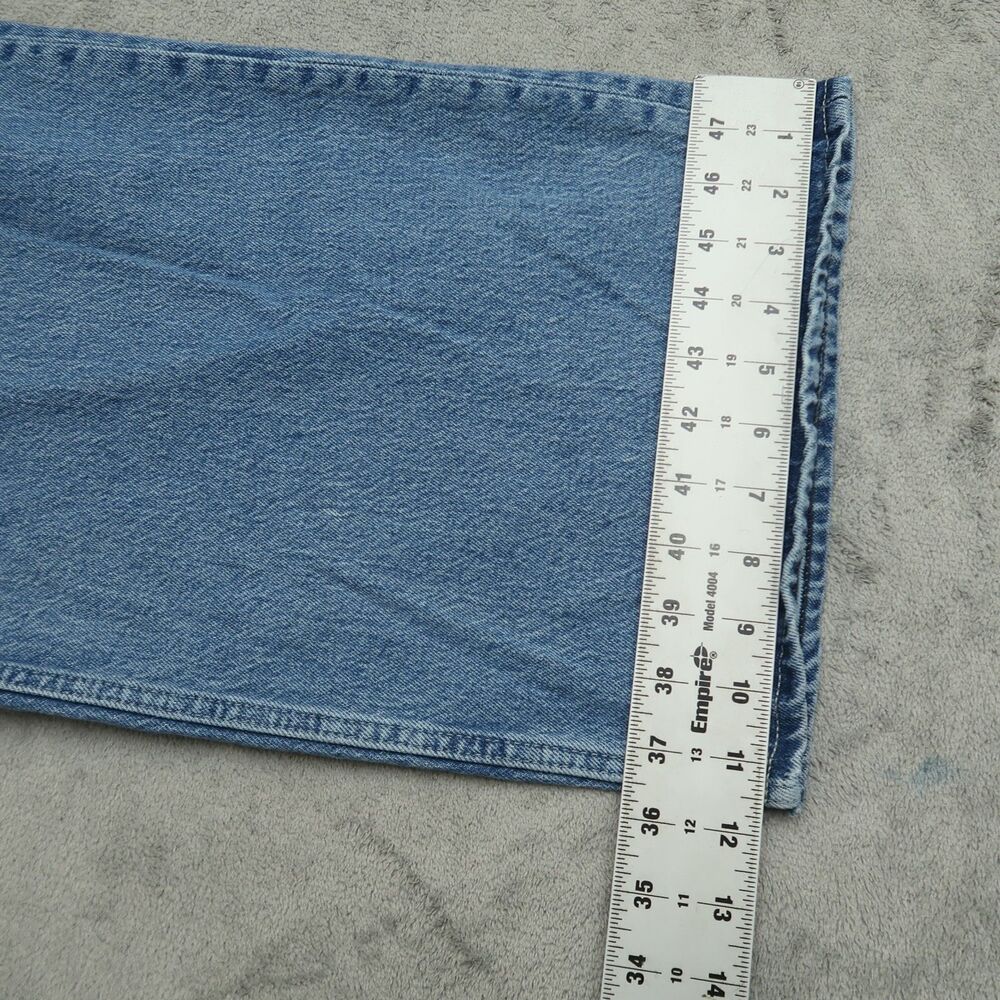 Free Assembly Jeans Women's Size 16 Super High-Rise Wide-Leg Denim 32" Inseam - Picture 5 of 16
